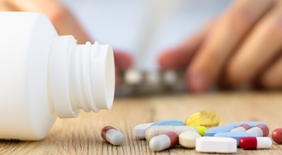 pills and pill bottle